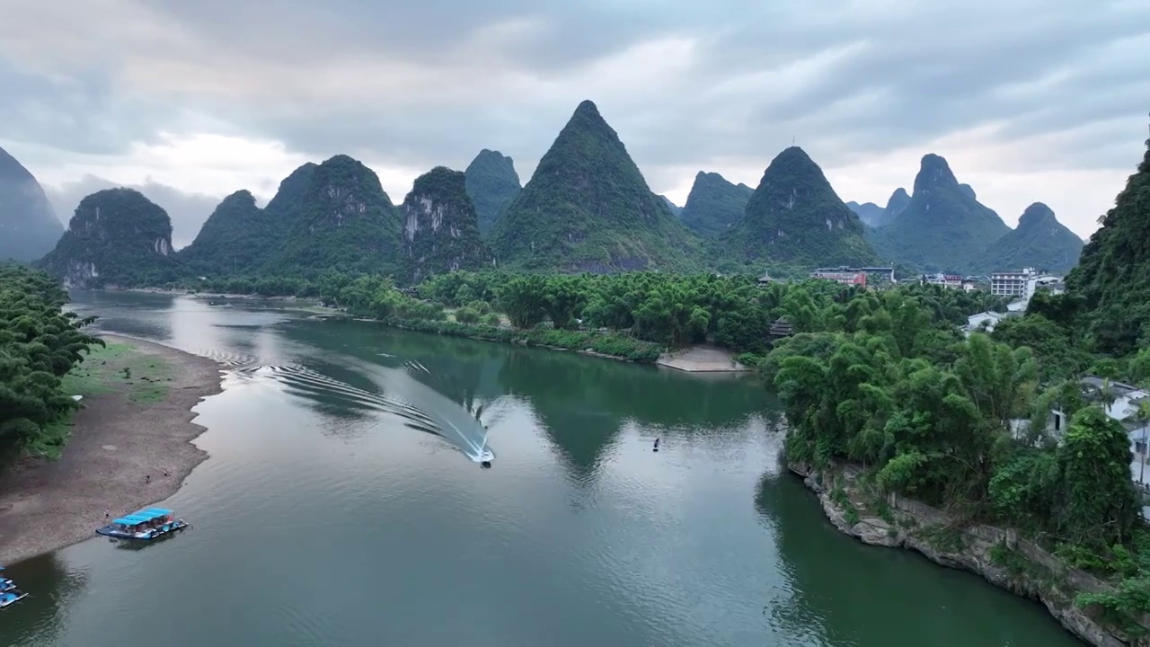 桂林山水甲天下视频素材