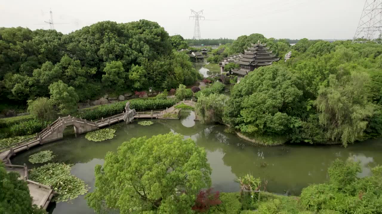 上海水博园视频素材