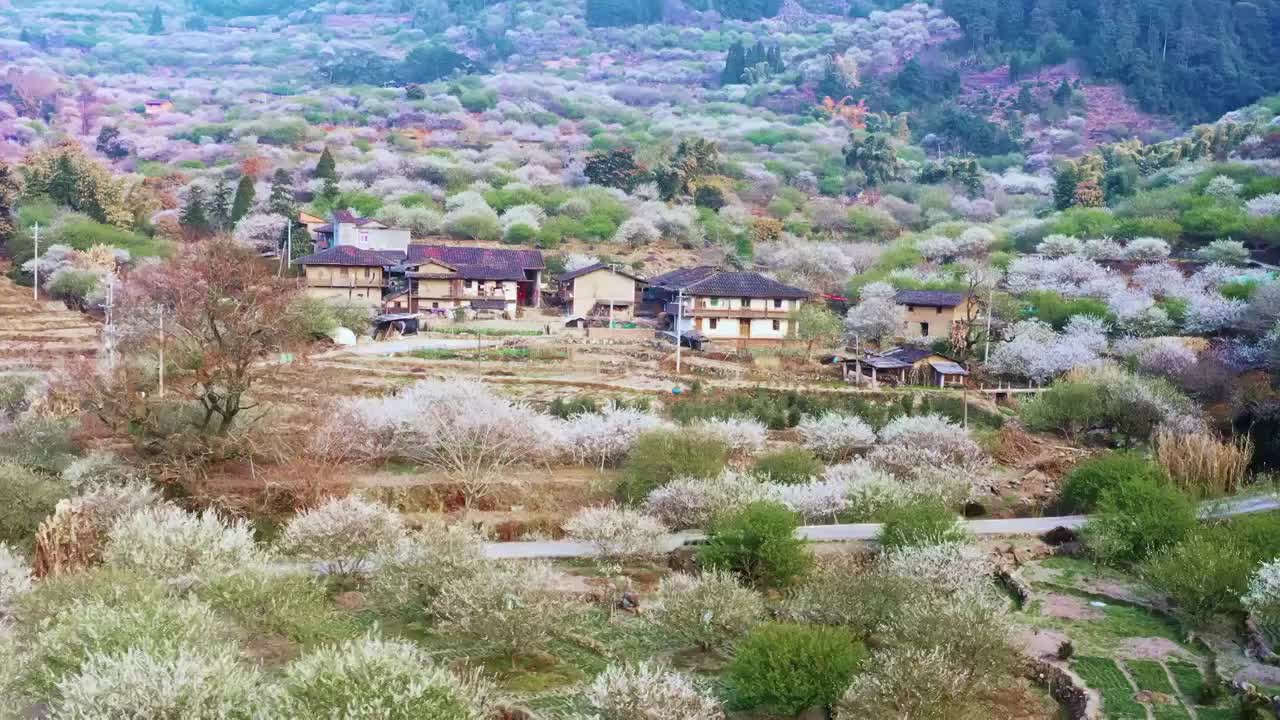 乡村旅游乡村振兴（福州永泰）视频素材