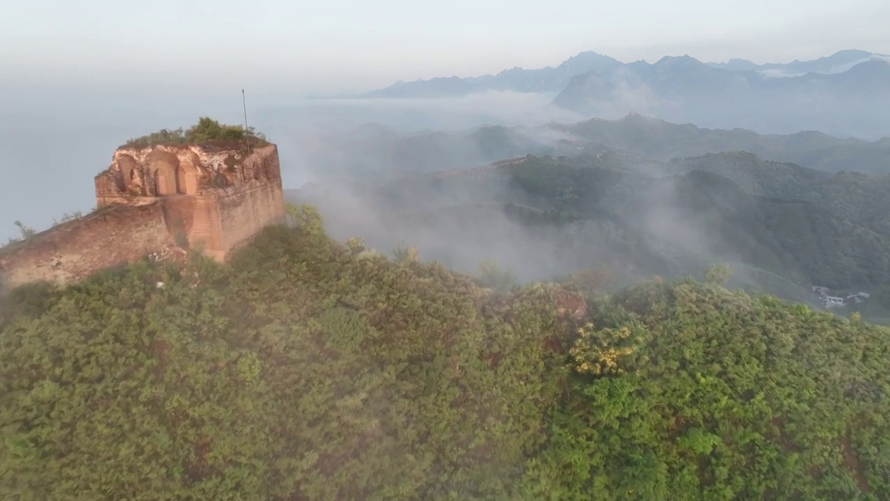 长城.蟠龙山段视频素材