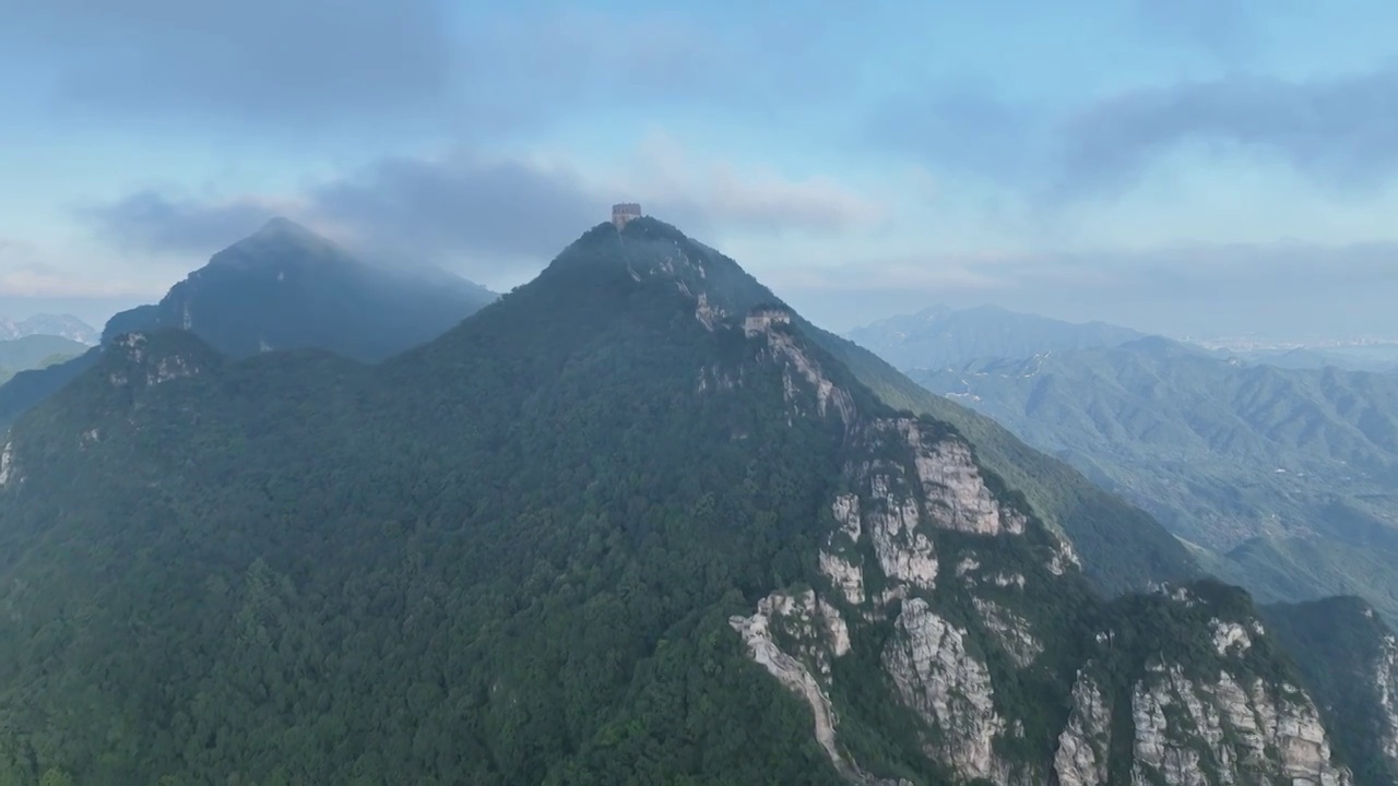 箭扣长城(正北楼)视频素材