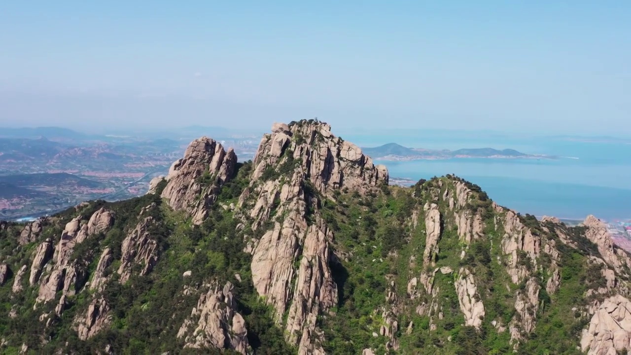 海上崂山视频素材