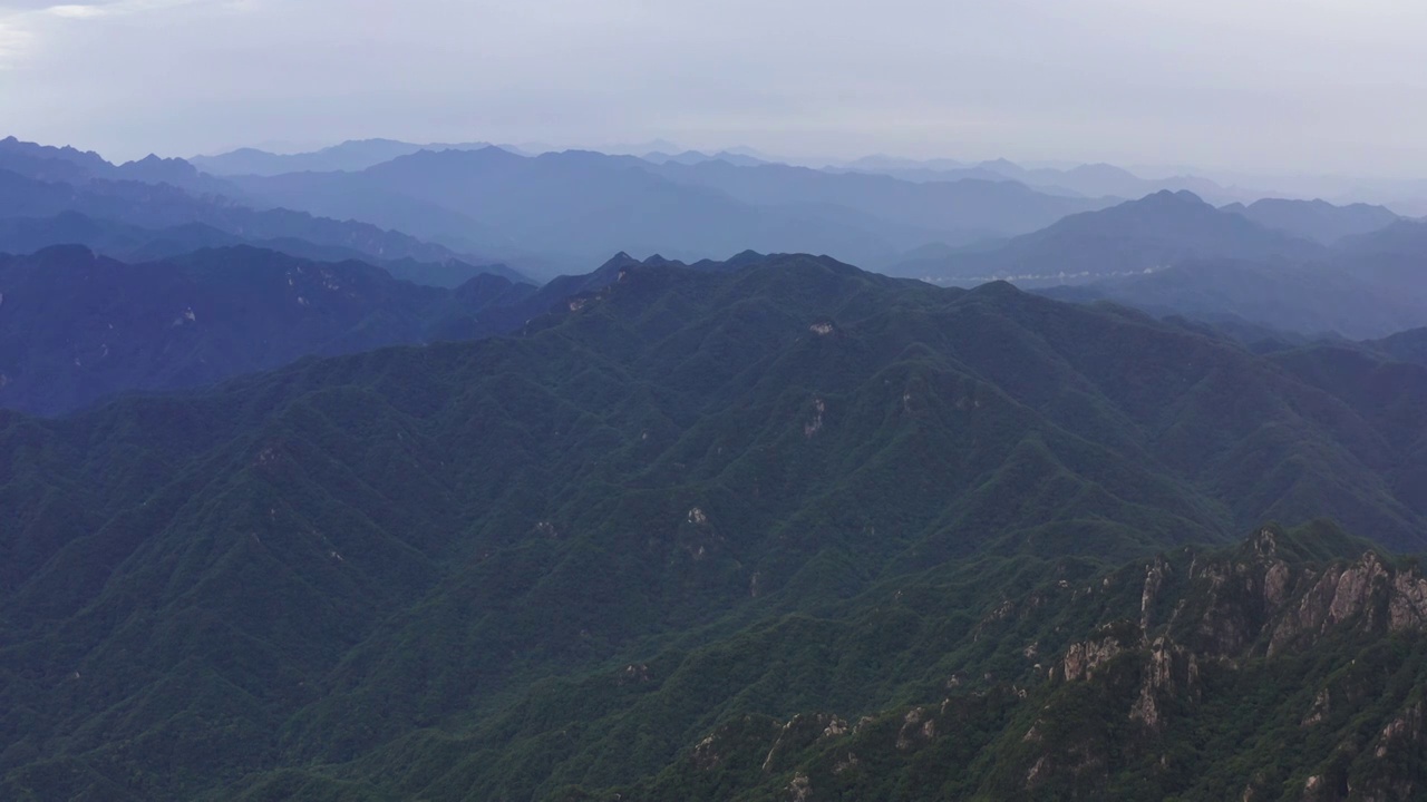 老君山风景风光航拍视频素材