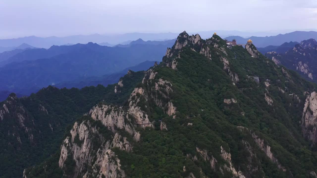 老君山风景风光航拍视频素材