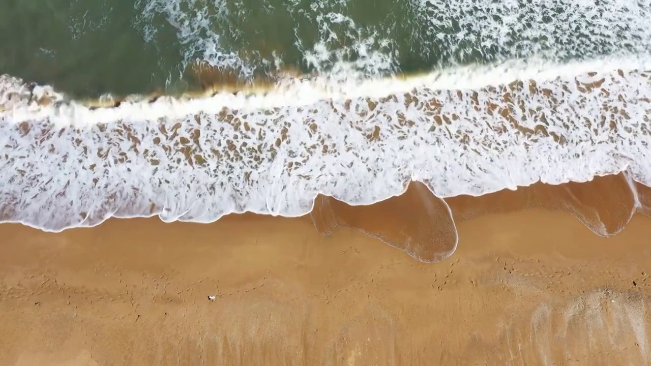 海浪沙滩视频素材