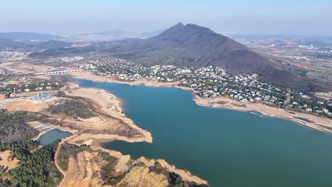 句容仑山湖旅游度假区，江苏镇江句容视频素材