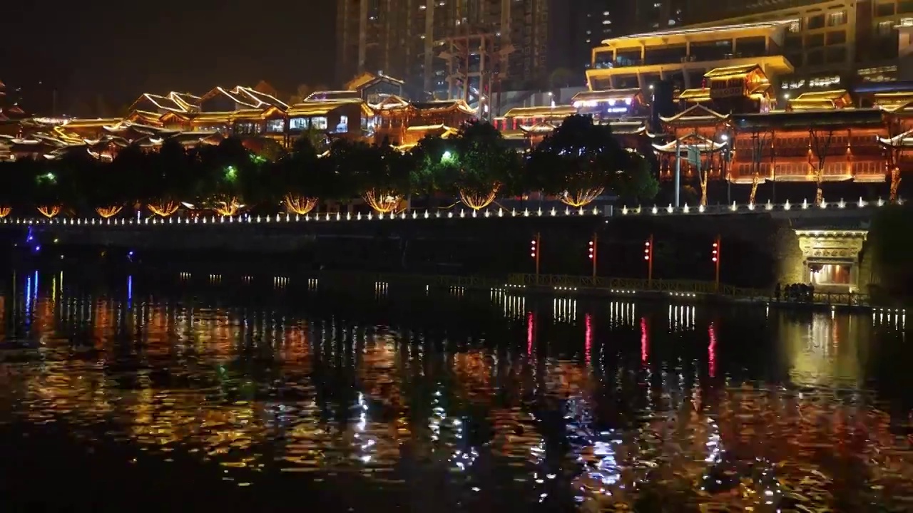 湖北宣恩县城仙山贡水景区风光视频素材