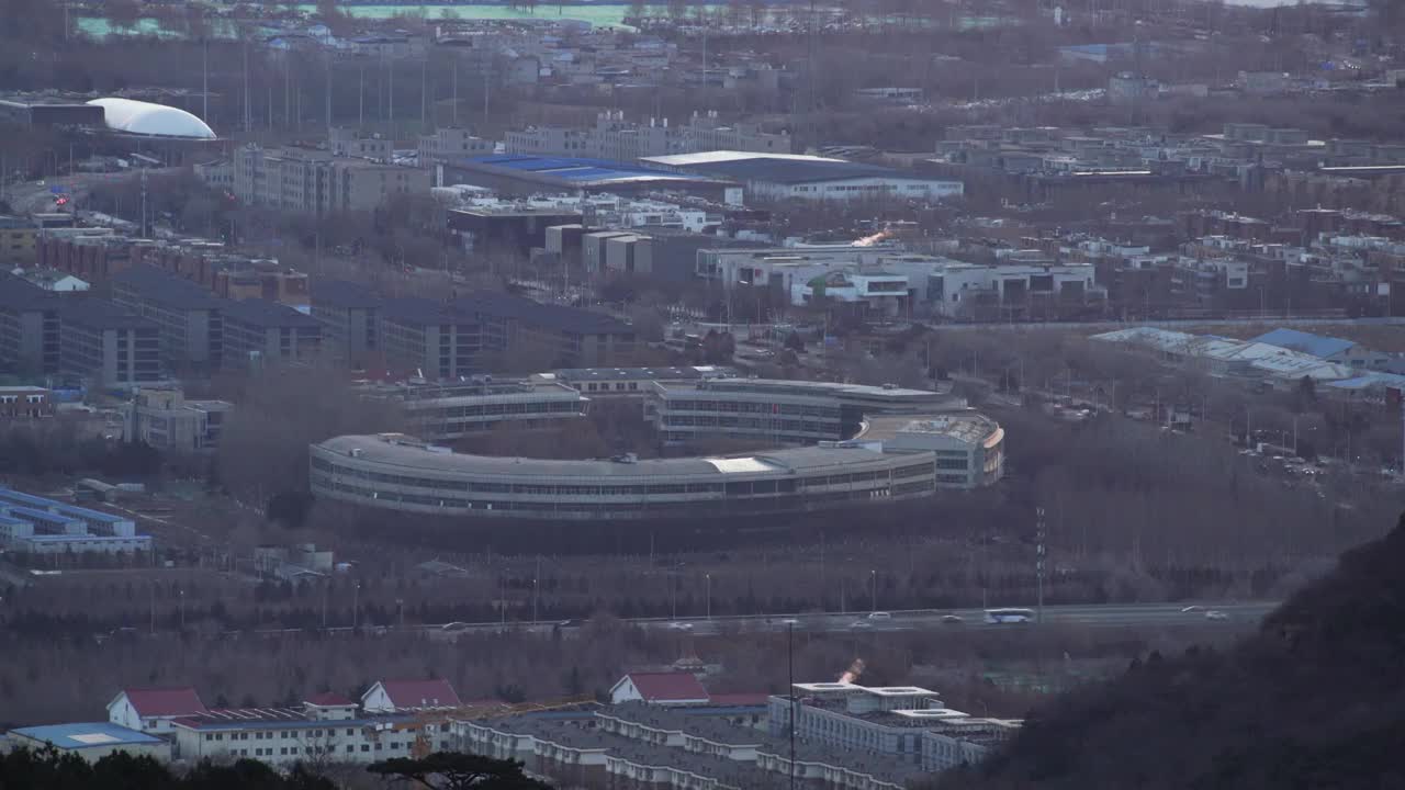 北京西五环道路交通车辆延时摄影视频素材