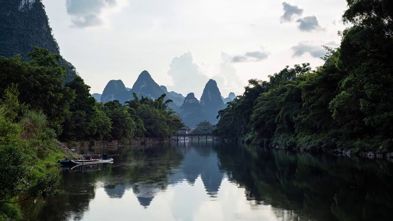 桂林山水视频素材画面2