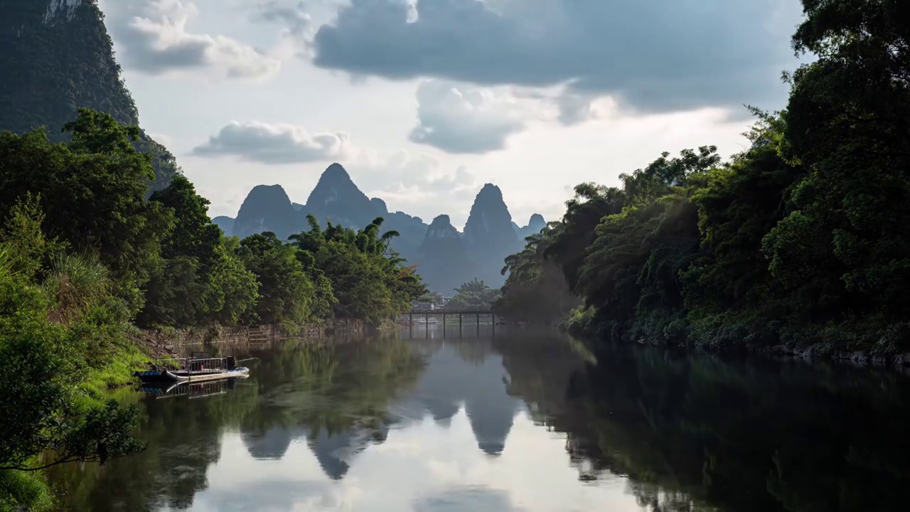 桂林山水视频素材画面3