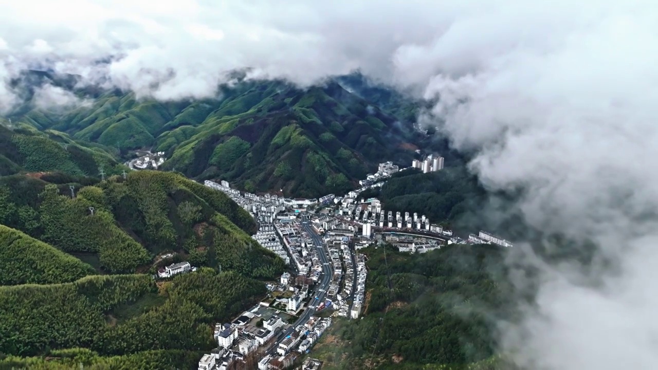 宏村 黄山 徽州 徽派建筑 古村落 古民居视频素材