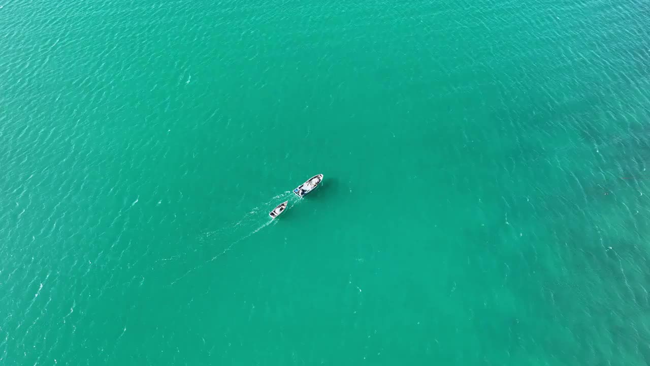 海上的船只视频素材