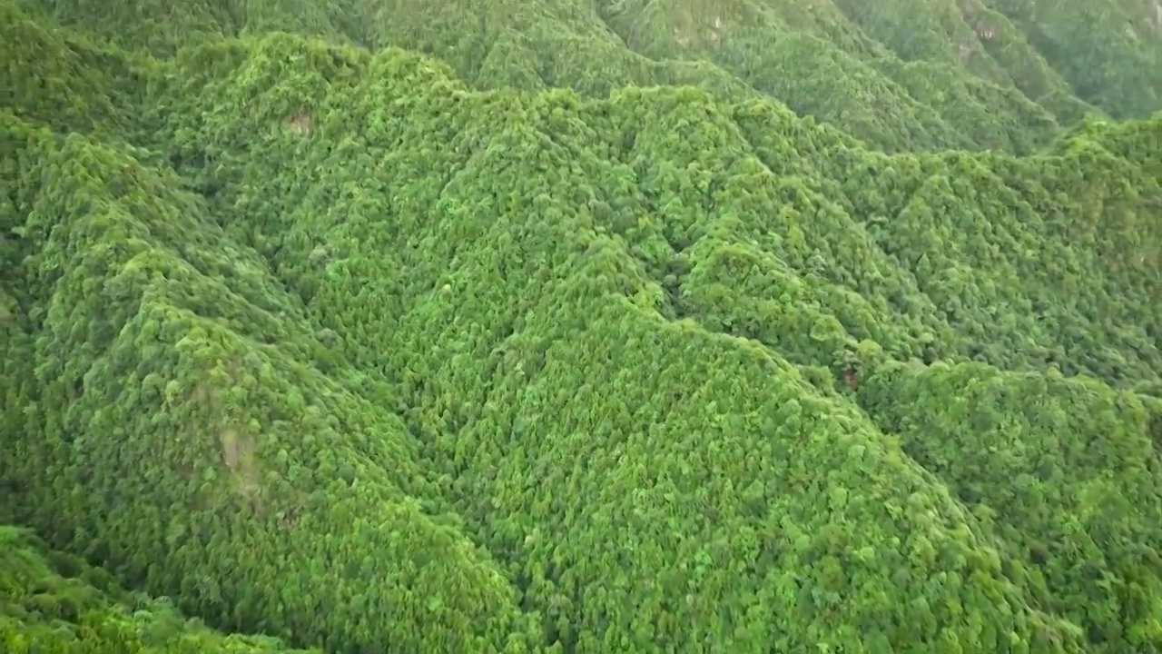 怀玉山山谷日落时光视频素材