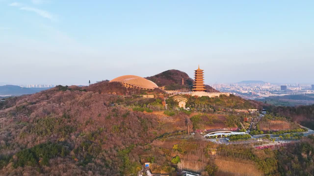 牛首圣境，江苏南京视频素材