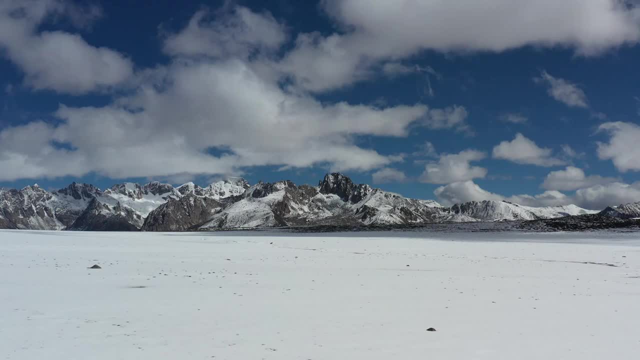 四川国家自然保护区海子山风光视频素材