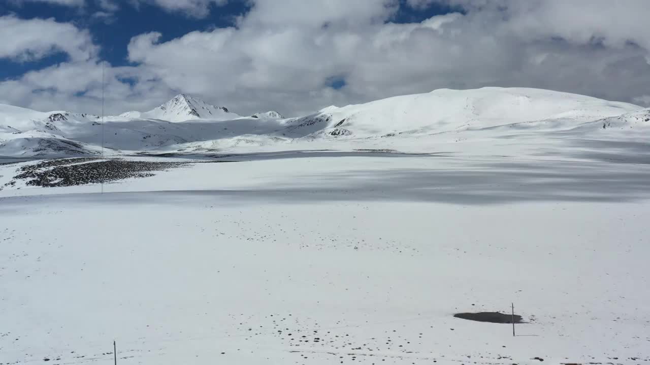 四川国家自然保护区海子山风光视频素材