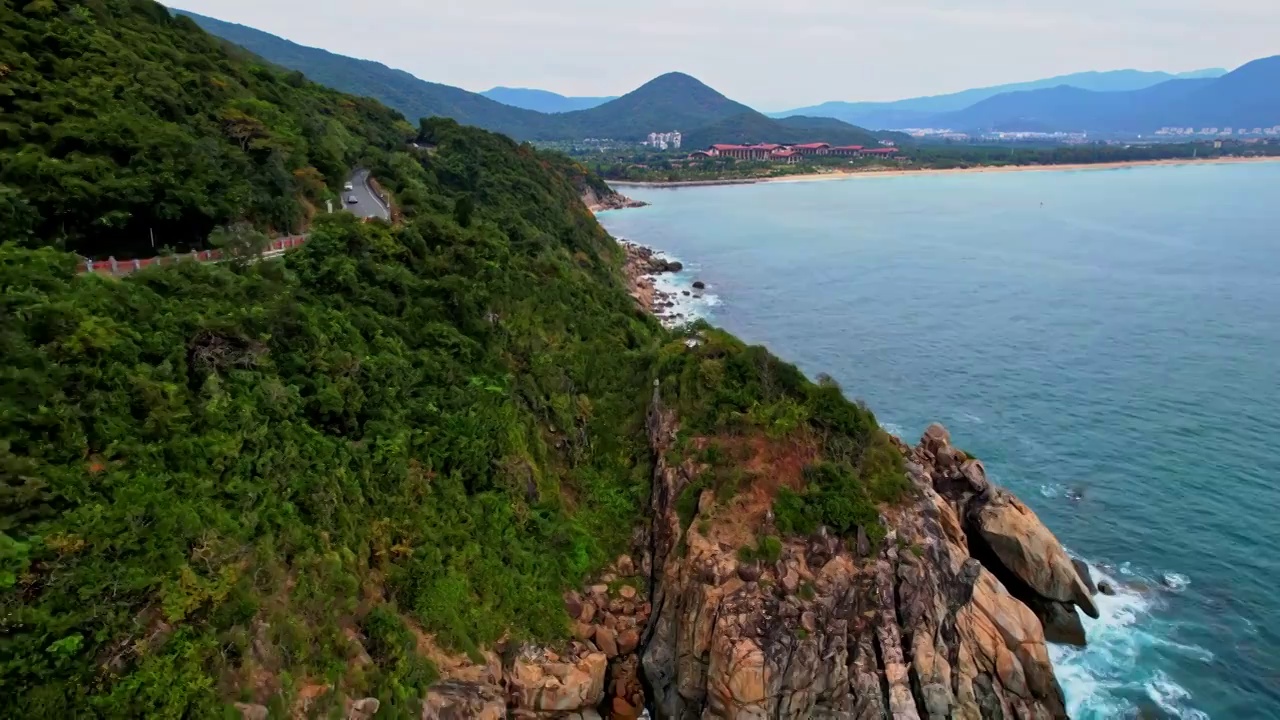 三亚亚龙湾太阳湾视频素材