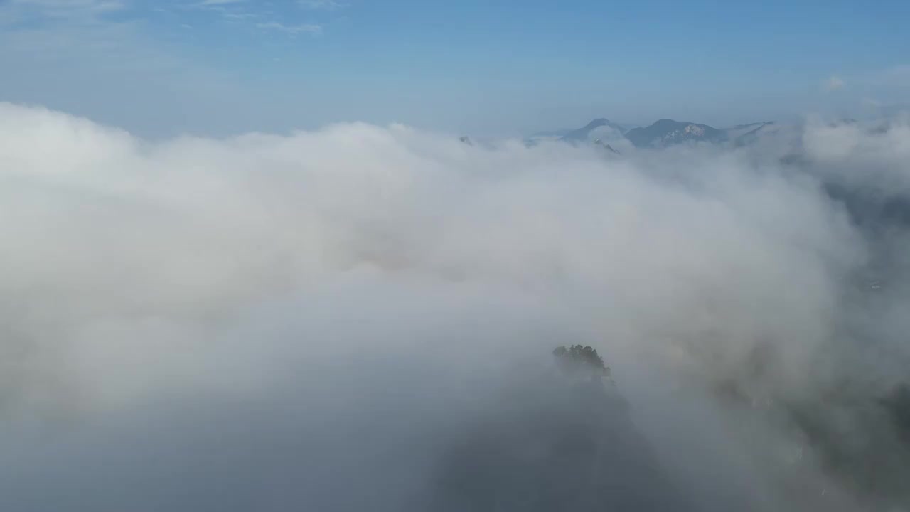 箭扣长城云海奇观如人间仙境视频素材