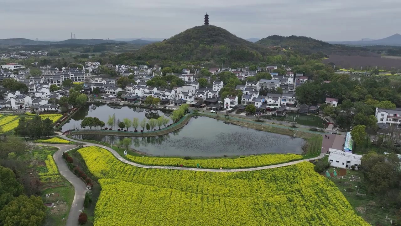 高淳大山村视频素材