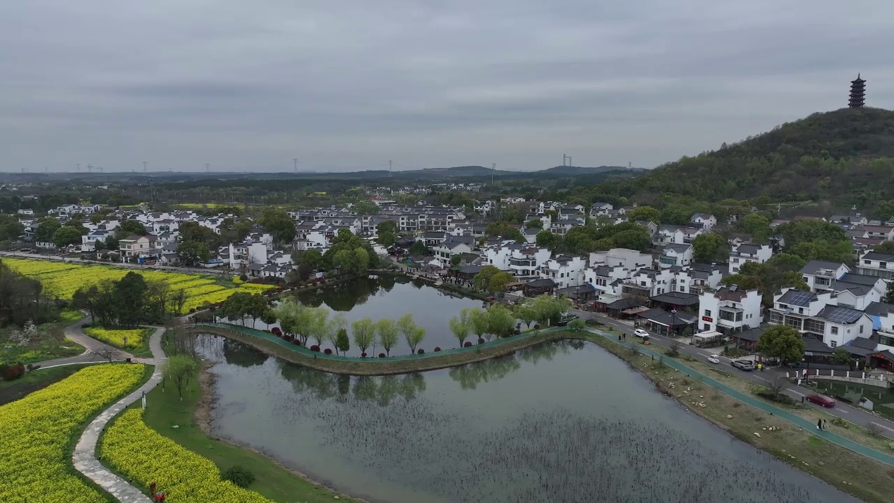 高淳大山村视频素材