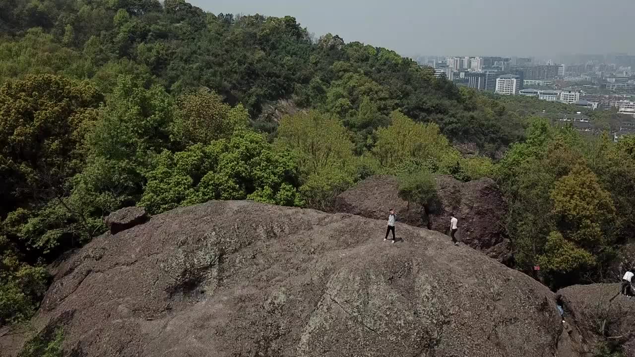 杭州西湖宝石山宝石塔视频下载