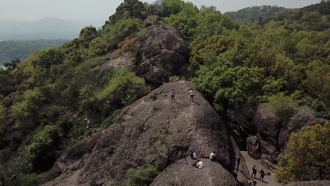 杭州西湖宝石山宝石塔视频素材