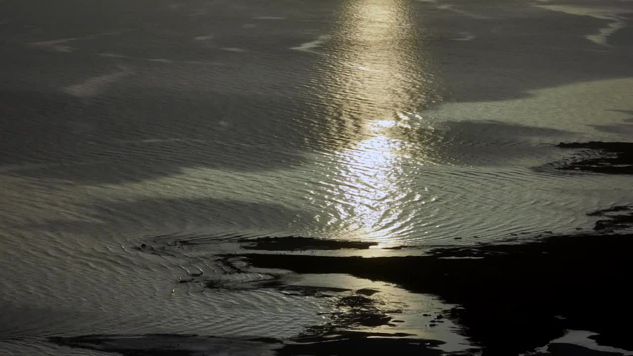 青海湖日出视频素材