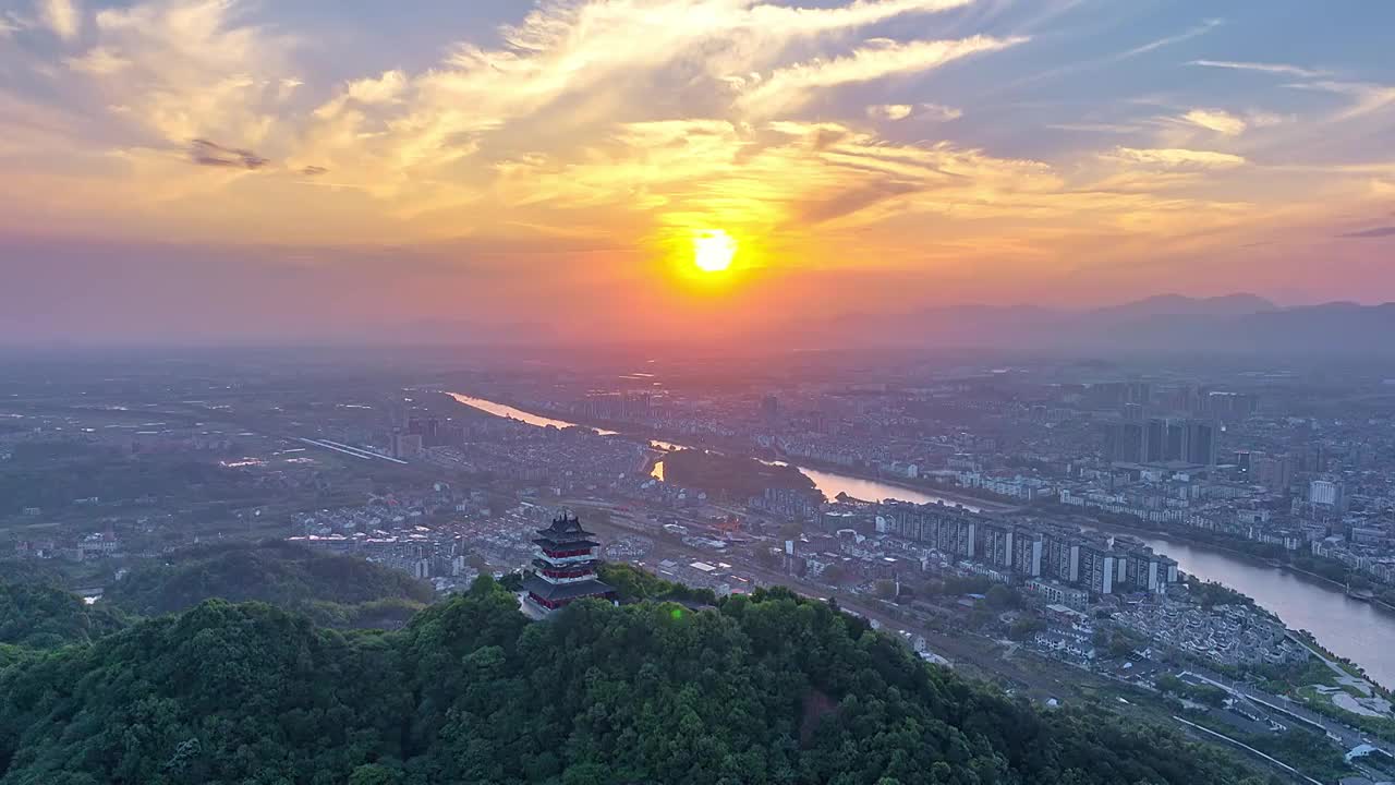 上饶玉山县视频素材