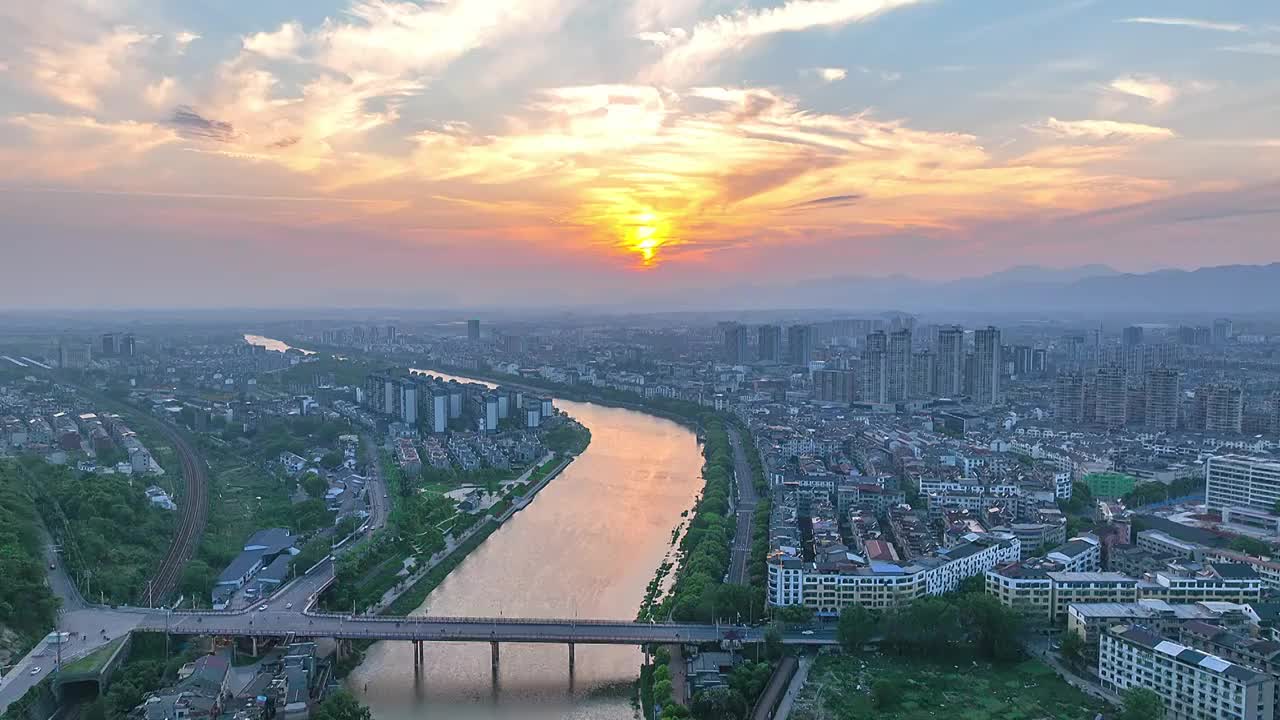 上饶玉山县视频素材