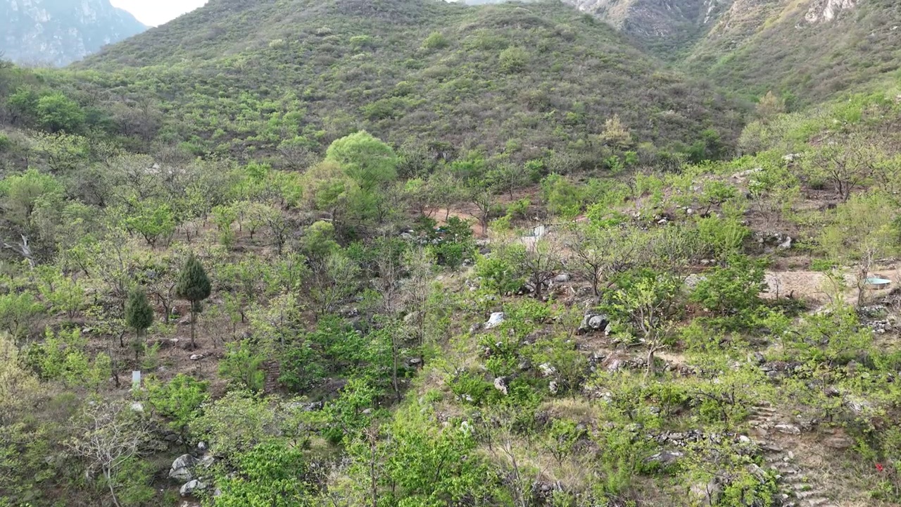 北京怀柔区险峻山峰视频素材