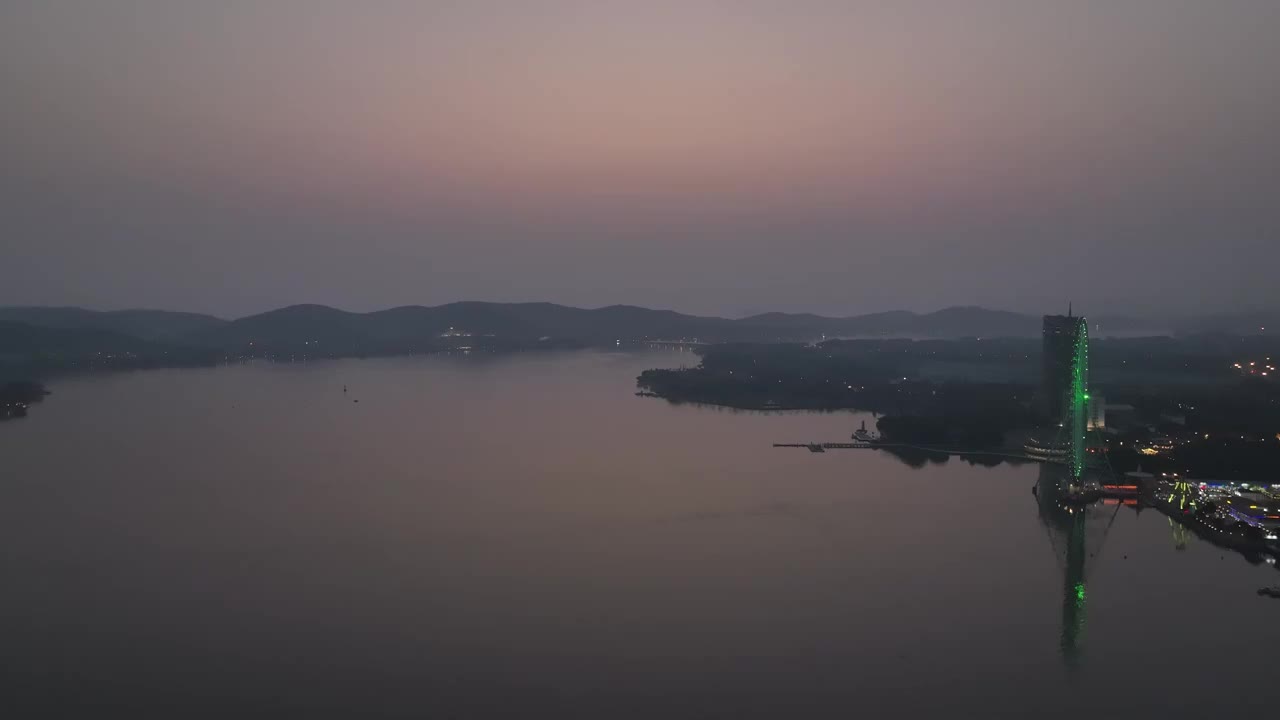 江苏省无锡市滨湖区蠡湖视频素材