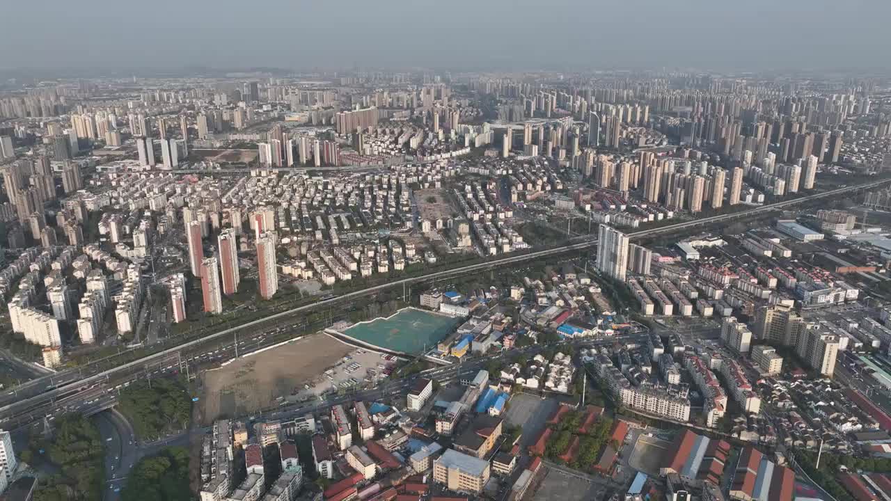 江苏省无锡市梁溪区-无锡城市风光视频素材