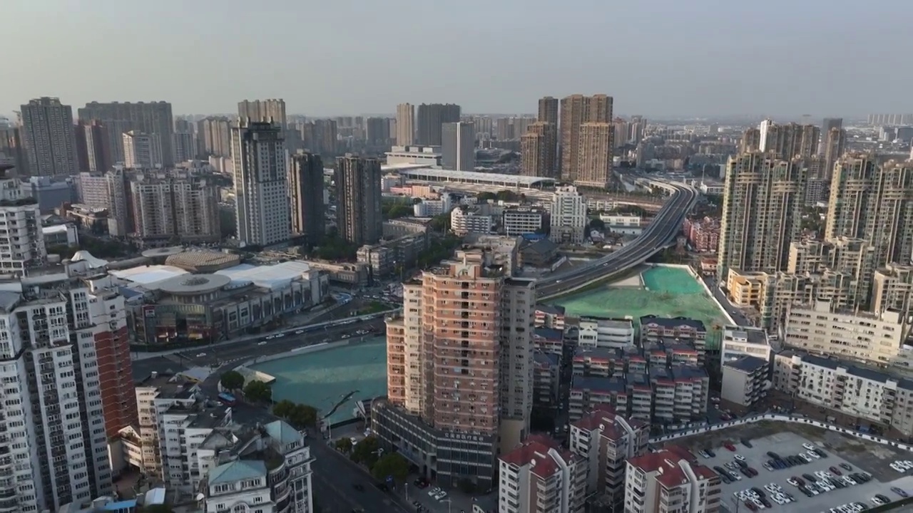 江苏省无锡市梁溪区-无锡城市风光视频素材