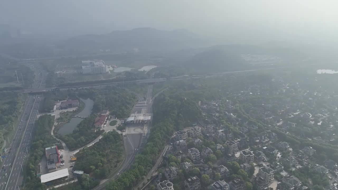 江苏省常州市溧阳市城区视频素材