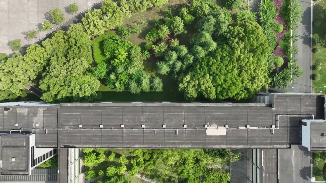 江苏省常州市溧阳市溧阳中学-教学楼视频素材