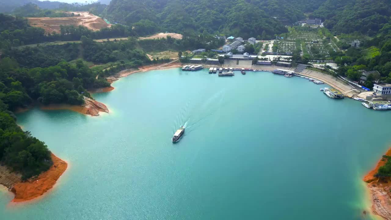 河源万绿湖风景区视频下载