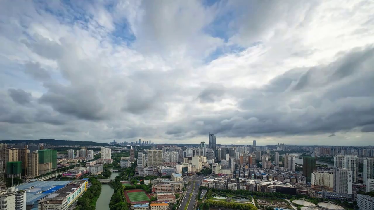 雨后的南宁视频素材