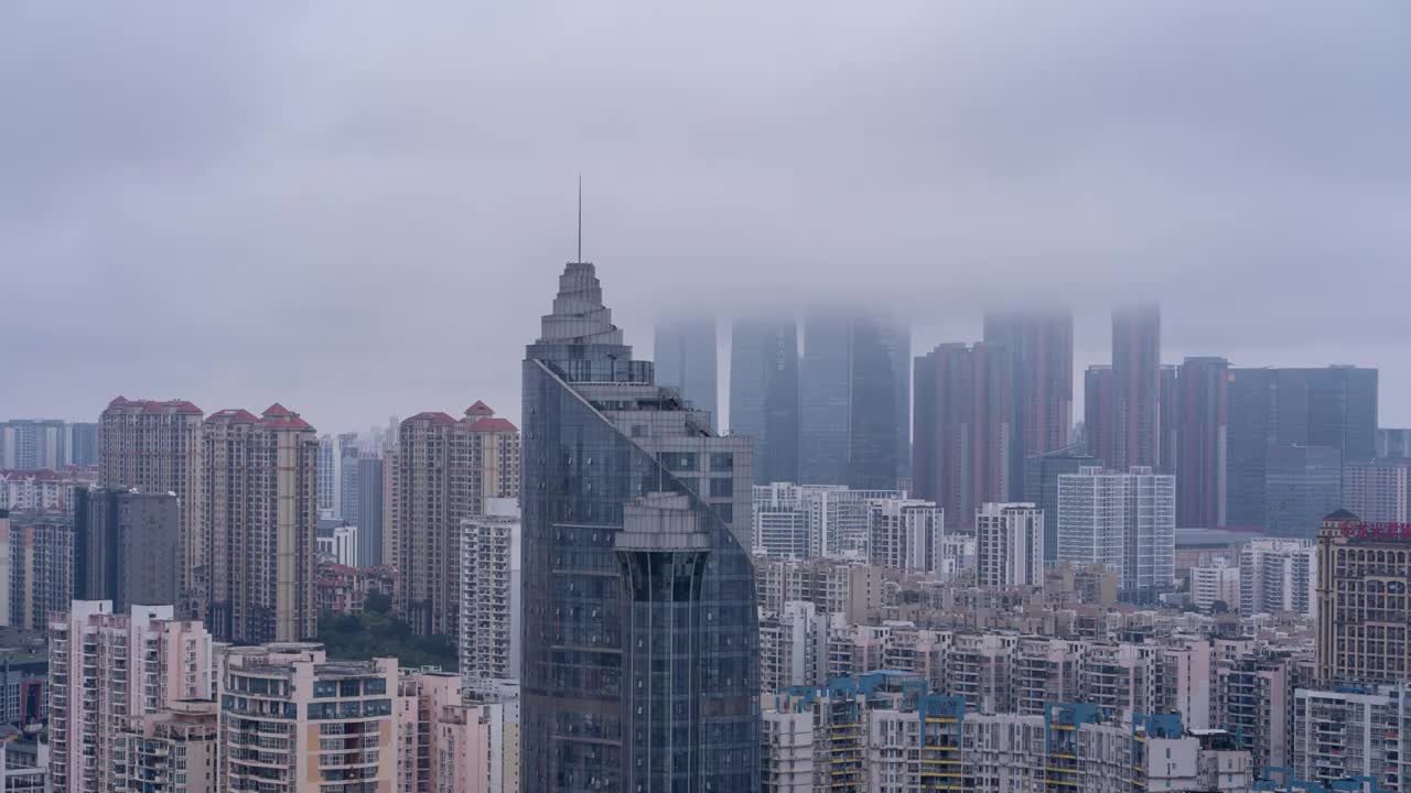 烟雨邕城视频素材