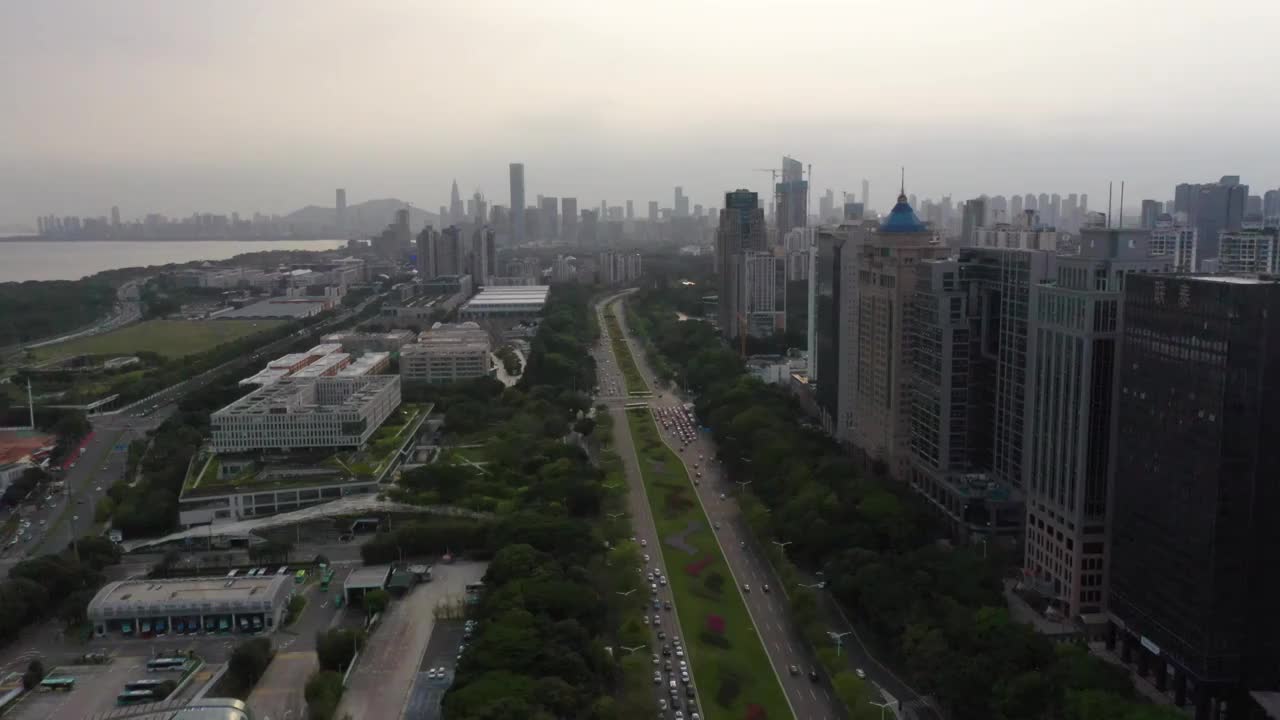 城市风景视频素材