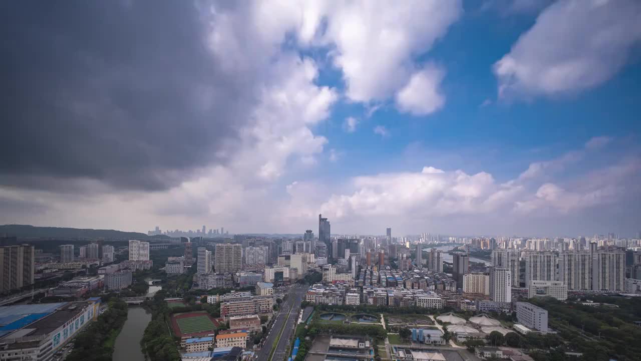 雷雨将至视频素材