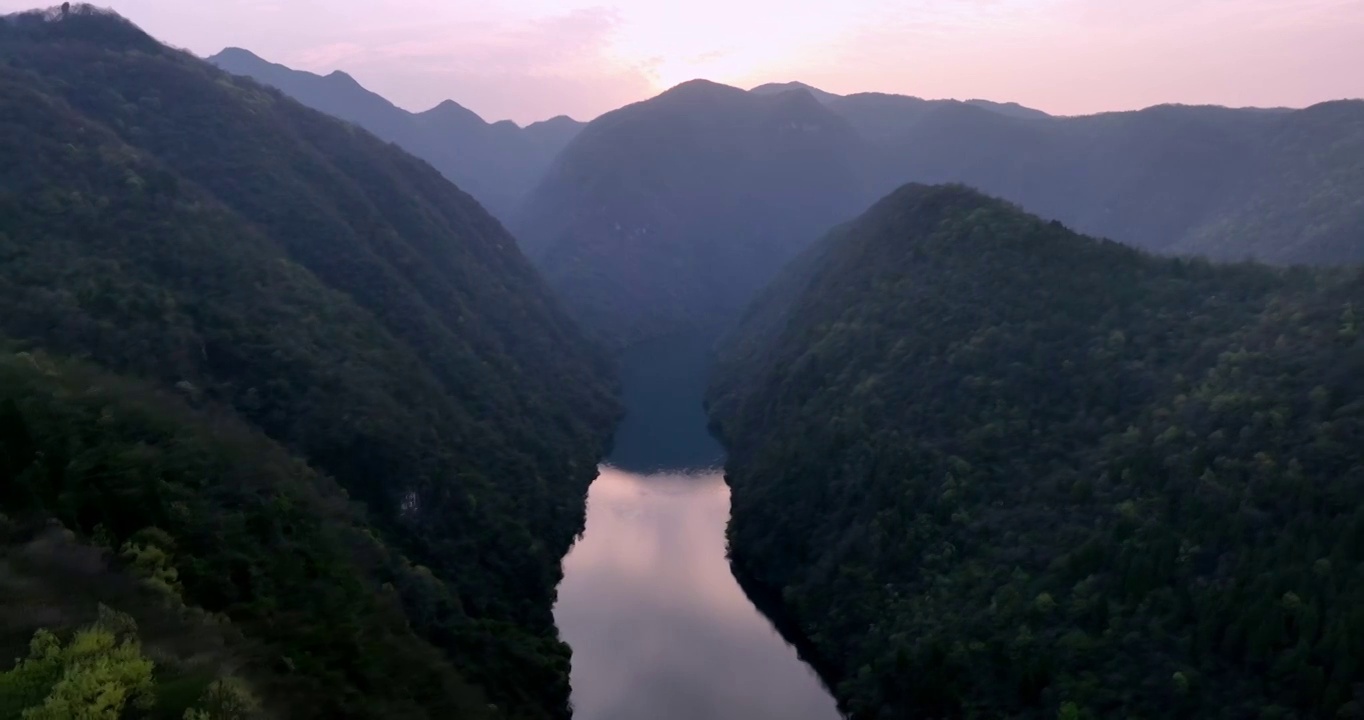 湖北宜昌水库视频素材