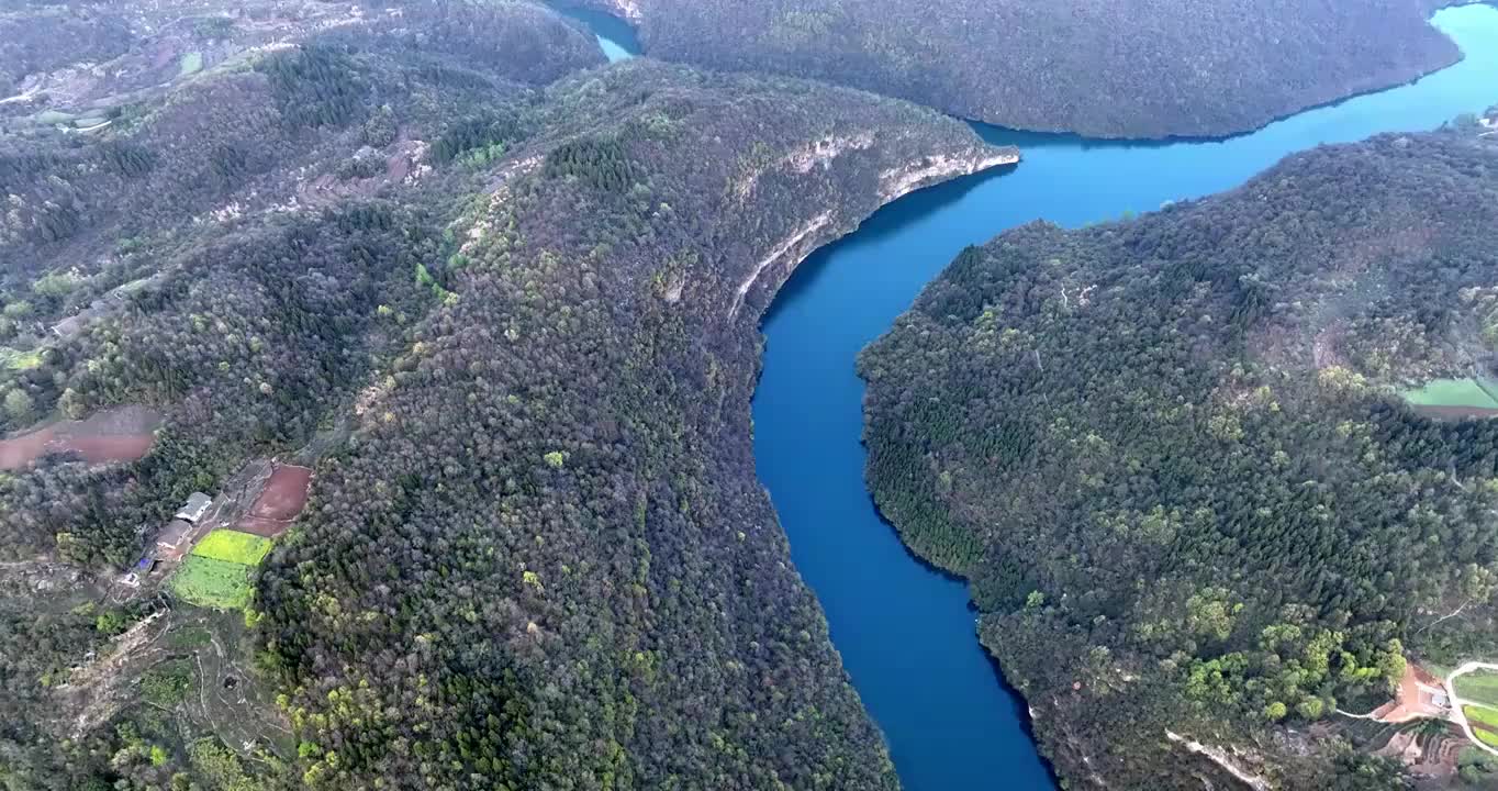 湖北宜昌水库视频素材