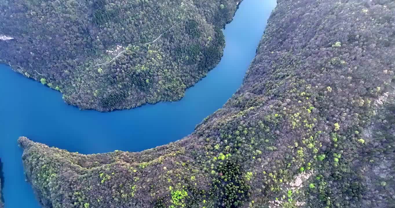 湖北宜昌水库视频素材