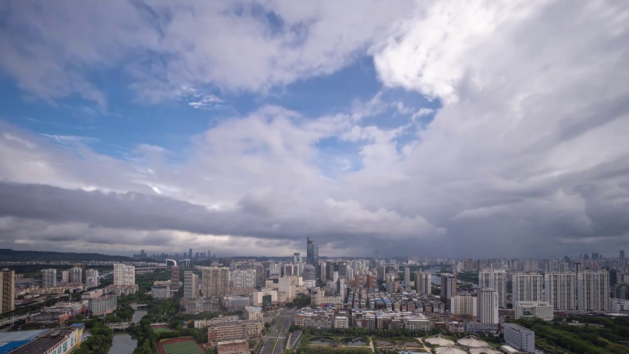 南宁积雨云视频素材