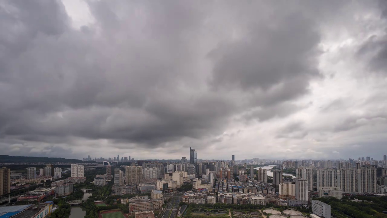 南宁积雨云视频素材