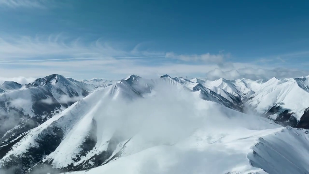 嘎的拉山视频素材