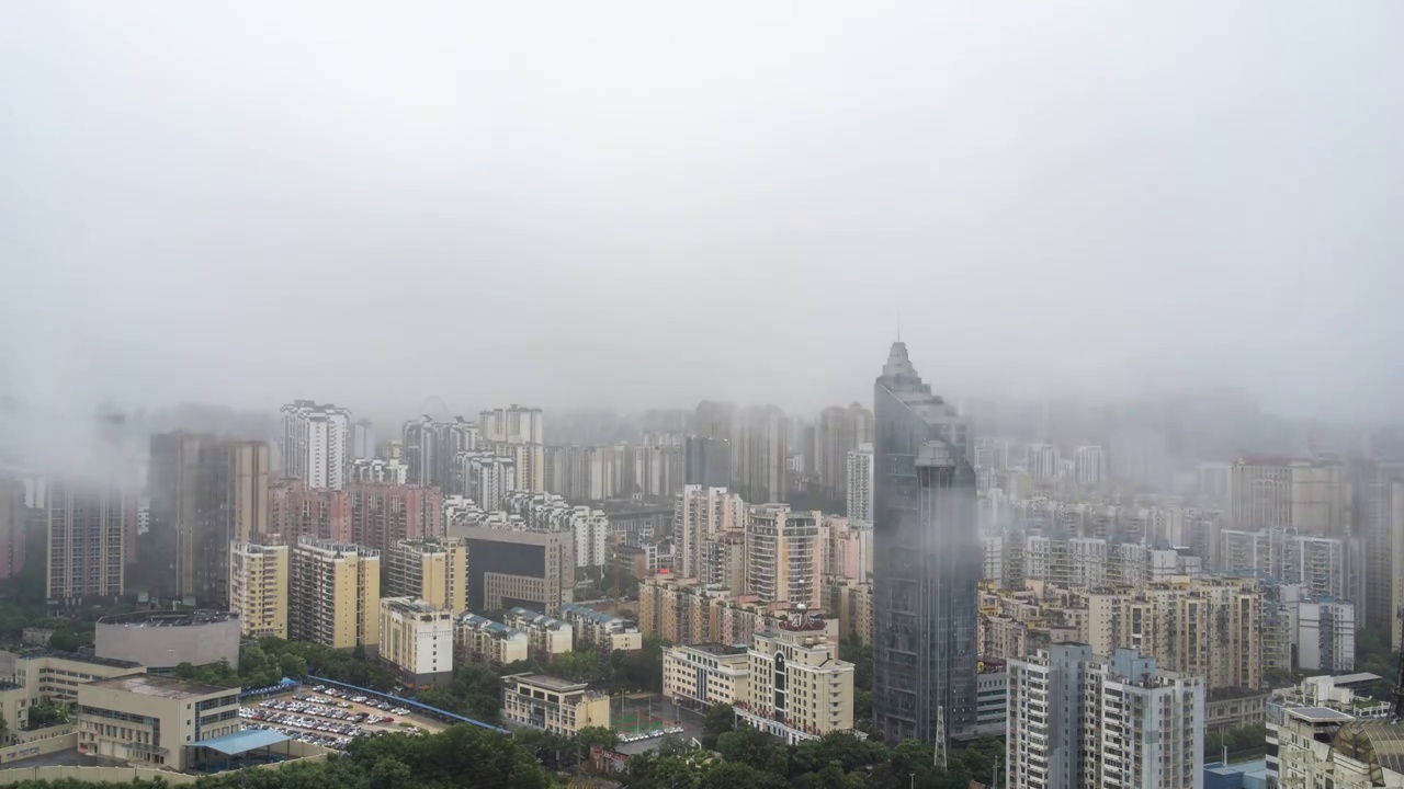 南宁的雨视频素材