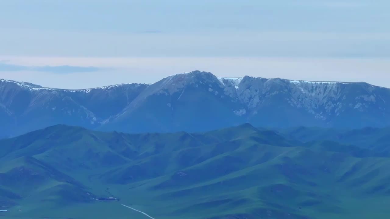 九曲黄河第一湾视频素材