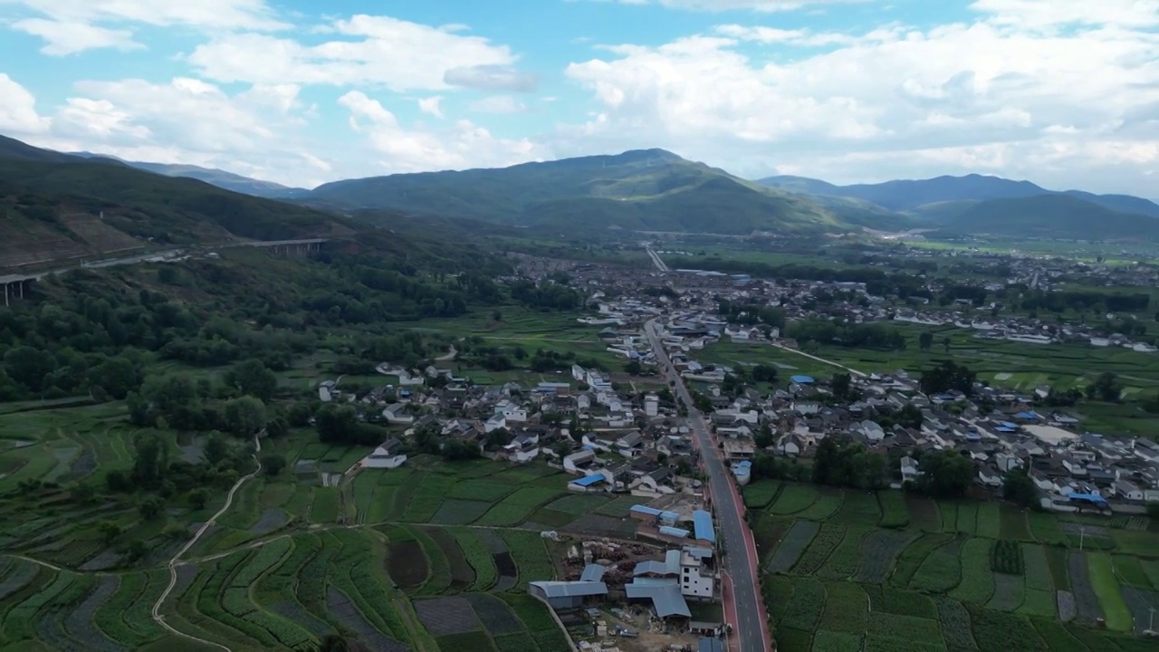 剑川田园风光视频素材画面1