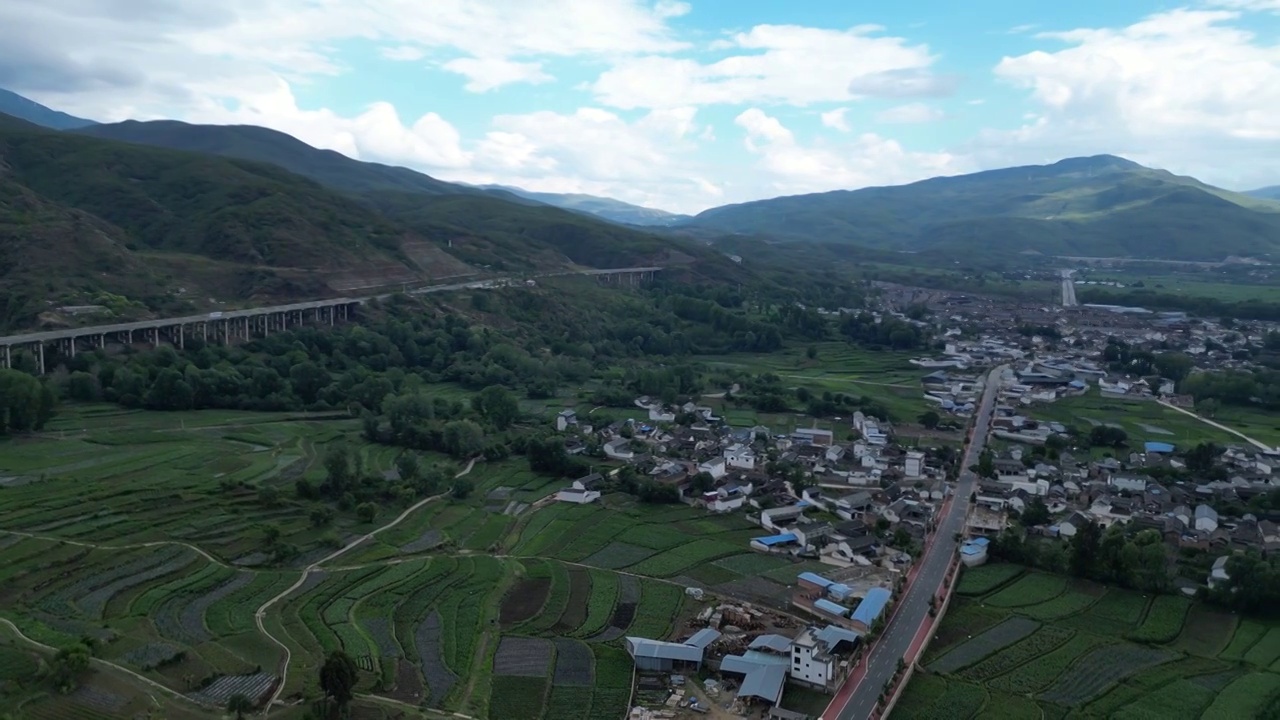 剑川田园风光视频素材画面3